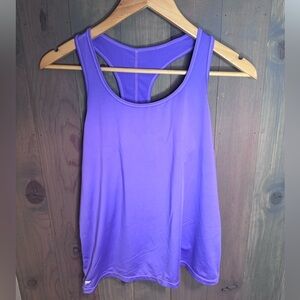 Fabletics Purple Racerback Tank Top Small